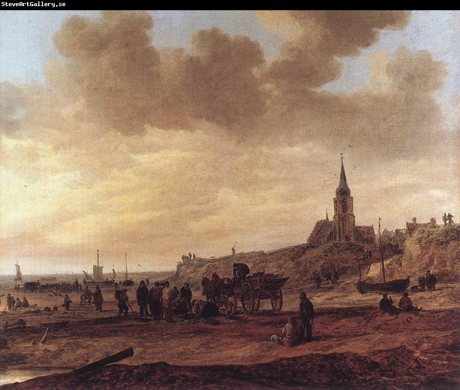 Jan van Goyen Beach at Scheveningen